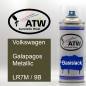 Preview: Volkswagen, Galapagos Metallic, LR7M / 9B: 400ml Sprühdose, von ATW Autoteile West.